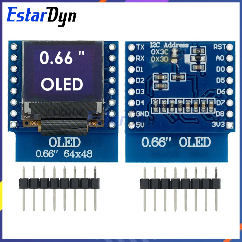 Wemos D1 Mini - Bouclier d'affichage OLED LED LCD, module