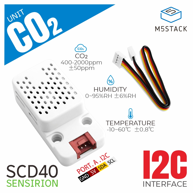 Unité CO2 M5Stack avec capteur - M5Stack avis et prix