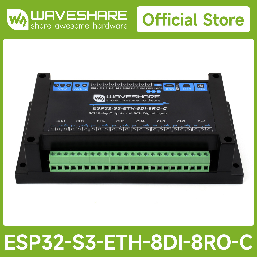 Module de relais WiFi industri - Waveshare Esp32 avis et prix