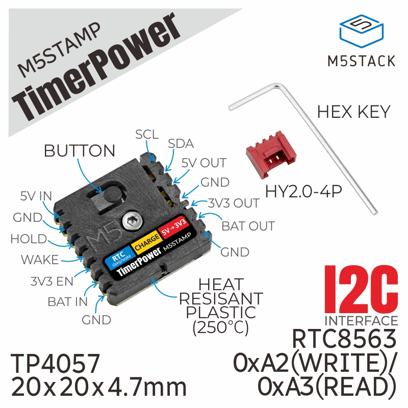 M5Stack-Minuterie d'alimentati - M5Stack avis et prix