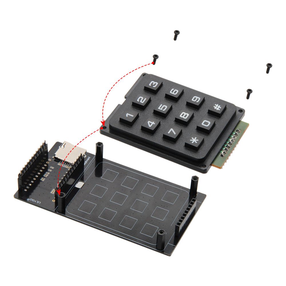 Carte d'extension de clavier T - Ttgo Tdisplay avis et prix